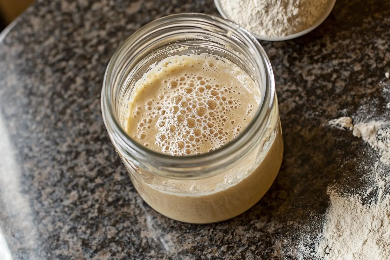 Active sourdough starter